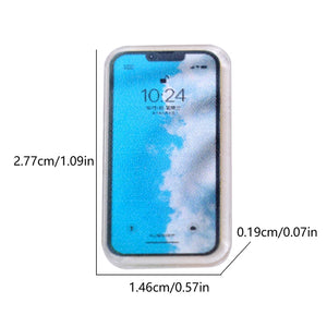 5Pcs 1:12 Dollhouse Miniature Mobile Phone Simulation