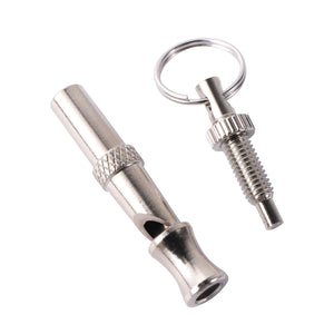 Stainless Steel Emergency Pet  Whistle