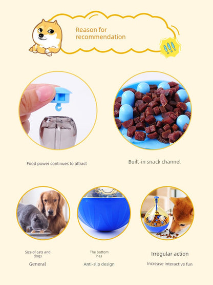 Intelligence Bite-Resistant Relieving Stuffy Molars Leakage Food Feeder