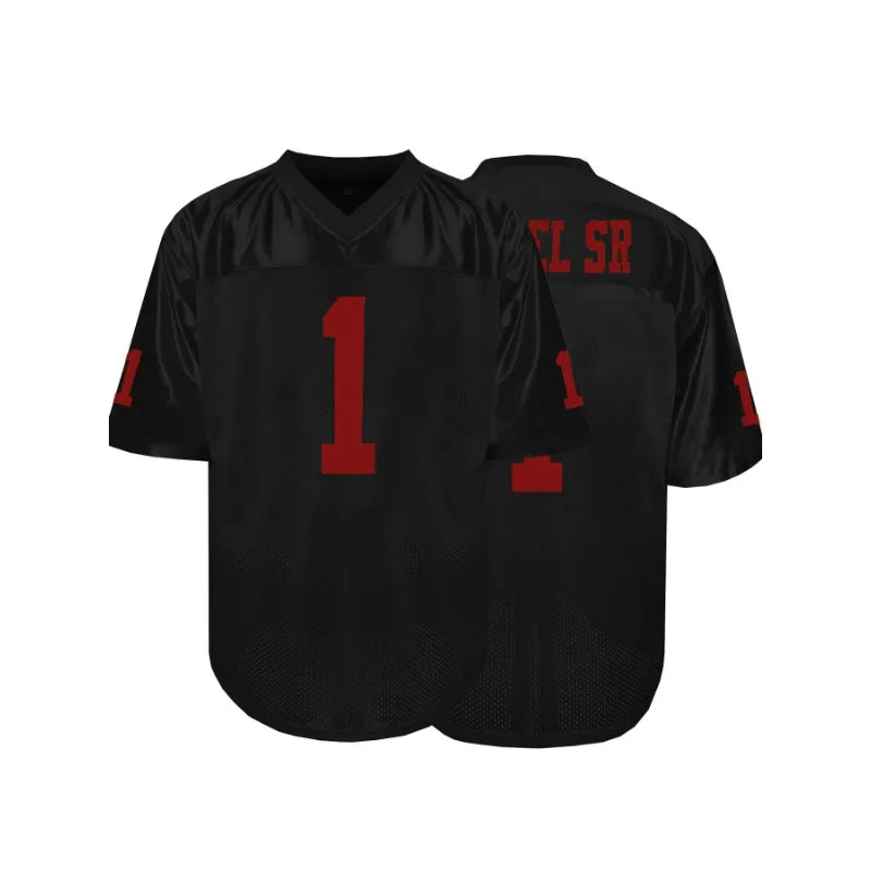 Retro Mesh Embroidered Breathable Jersey