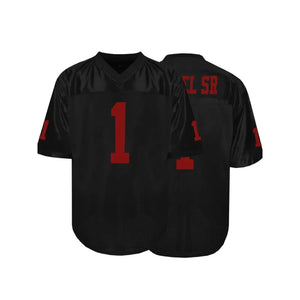 Retro Mesh Embroidered Breathable Jersey