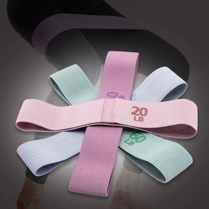 Elastic Resistance Anti-Slip Squat Expander Bands