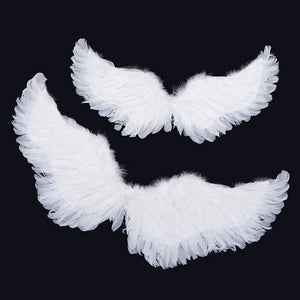 White Angel Feather Wings
