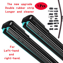 Universal Car Windshield Wiper Blades Soft Double Layer