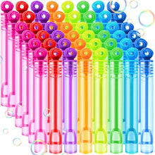 48/10pcs Colorful Empty Bubble Bottle &  Liquid Wand