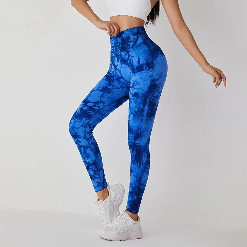 Tie Dye Seamless Leggings