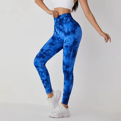 Tie Dye Seamless Leggings