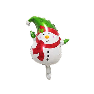 10pcs Christmas Aluminum Foil Balloons