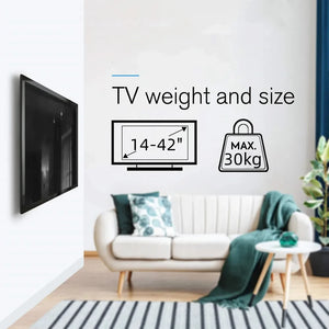 Universal Fixed TV Wall Mount Bracket  for Most 14-42" LED, LCD Plasma TVs