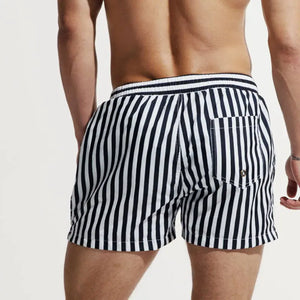 Desmiit Striped Swim Shorts
