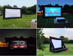 Giant Inflatable Backyard Theater Cinema Projector