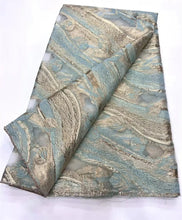 Nigerian Damask Tulle Lace Fabric