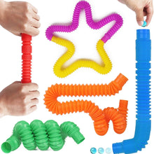 8Pack Large Pop Tubes Fidget Sensory Toy