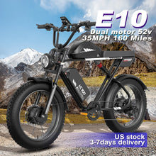 52V 2000W Dual-Motor 23AH Lithium Battery Electric Bike