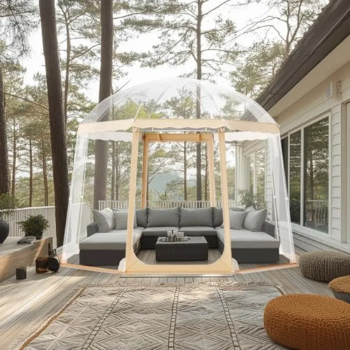Upgraded Pop Up Bubble Tent with Simple Assembly