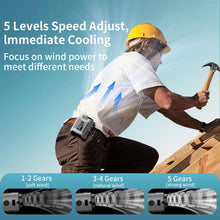 Socoolfan 20000mAh Portable Waist Fan with Power Bank