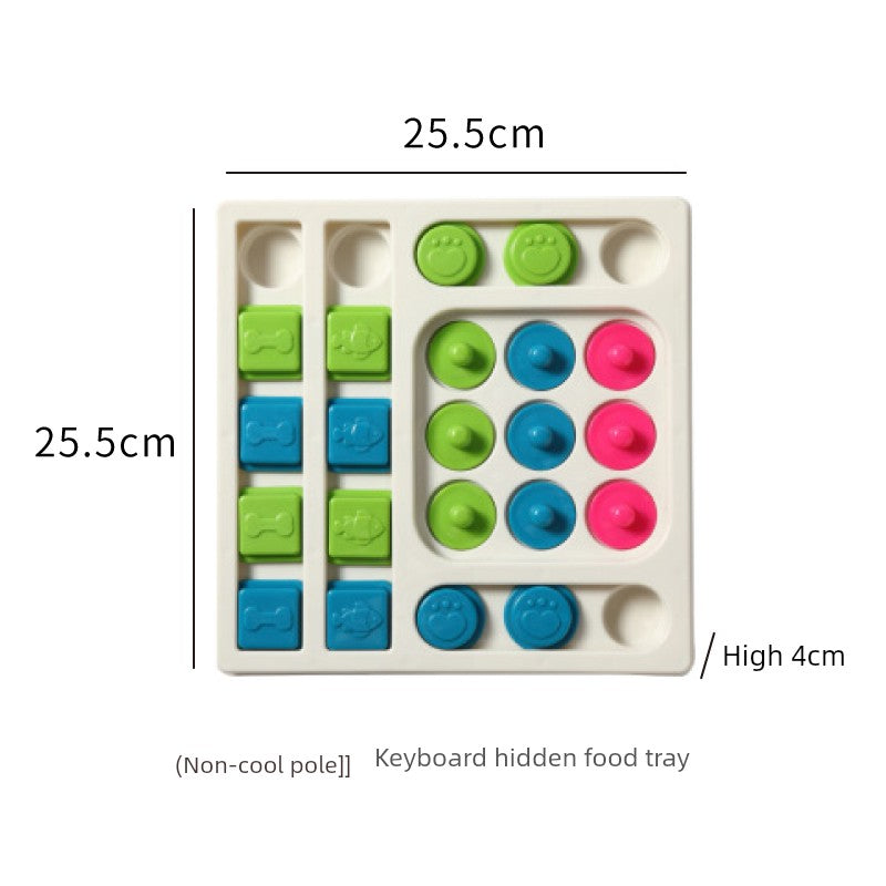 Kyjen Alone Food Basin Educational Puppy Toys