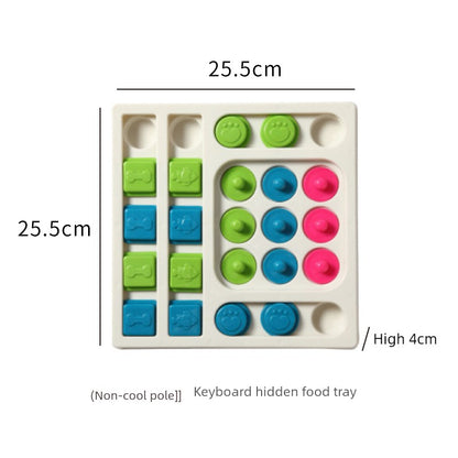 Kyjen Alone Food Basin Educational Puppy Toys