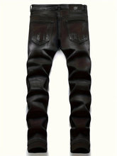 Washed Holed Trendy Fashion Jeans