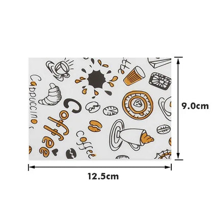 100Pcs Candy Wrappers Wax Paper Sheets