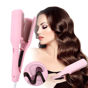 Deep Wave Hair Curler 4 Temperature Adjustable Fast Heating Crimping Iron