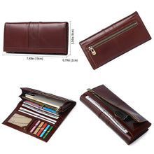 Leather  Long Multifunction Wallet