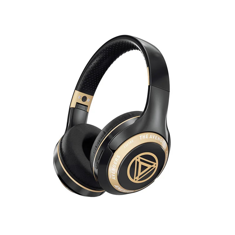 Super Hero Design Bluetooth Foldable Wireless Headphones Noise Cancellation