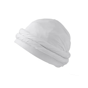 Burr Trim Twisted Tail Fringe Cotton Bandana Hat