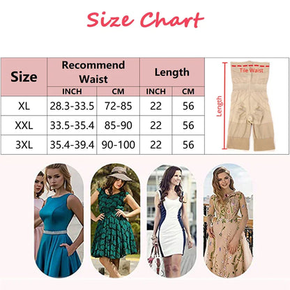 High Waist Leg Shaper Stomach Slimming Shaping Panties