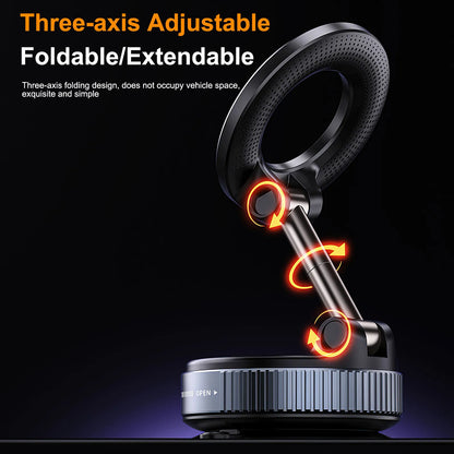 Car Mount Electric Vacuum Magnetic Mobile Phone Holder