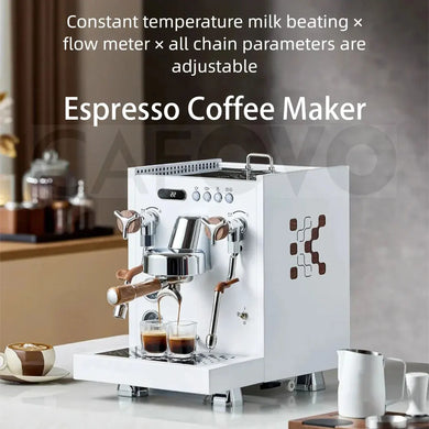 CAFOVO K7Pro E61 Dual Boiler Commercial Espresso Machine with Flow Control PID Espresso Maker