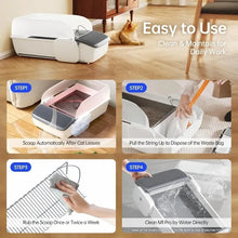 Automatic Smart Cat Litter Box Open Semi-enclosed Litter Tray