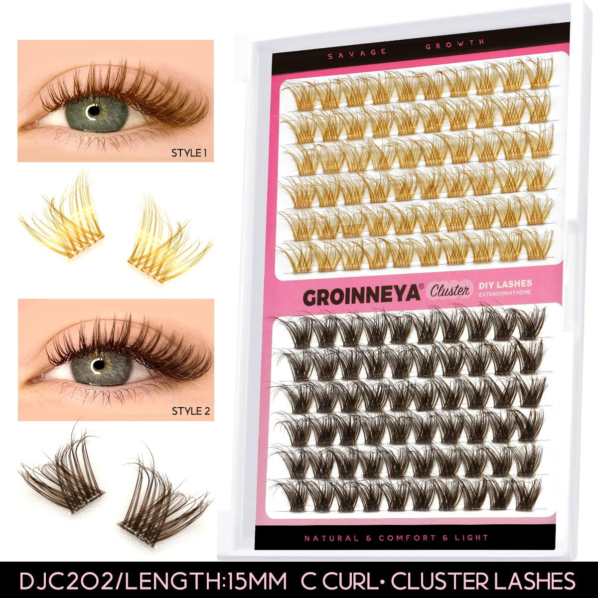Lash Extension Kit With Lash Bond and Seal Makeup Tools