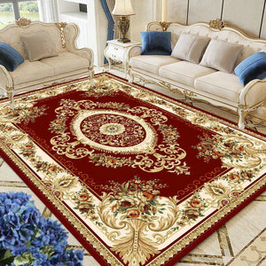 Gorgeous Washable European Style Traditional Pattern Area Rug