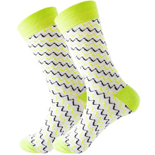 Happy Colorful Striped Combed Cotton Socks