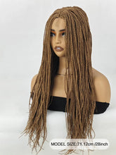100% Handtied Braided Wig