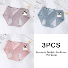 3PCS Large Flow Menstrual Briefs
