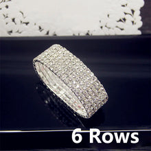 AAA Cubic Zirconia Crystal Elastic Bracelet