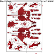 Halloween Bloody Wall Stickers Decorations