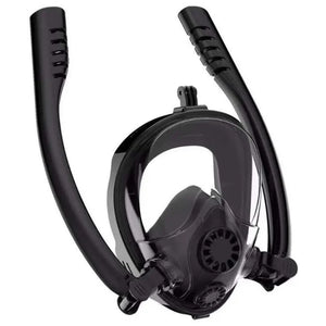 180° Full Face Snorkel Mask Wide-Eye Panoramic Vision