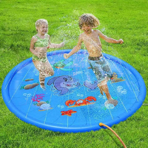 Inflatable Water Sprinkler Children Play Spray Mat