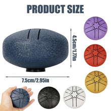 Ethereal Tongue Drum 3-Inch 6-Tone Hand Pan Drum