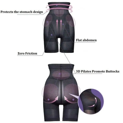 High Waist Leg Shaper Stomach Slimming Shaping Panties