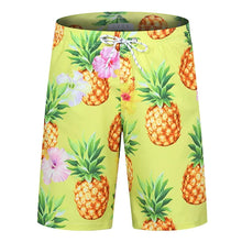 Colorful 3D Print Graphic Swim Trunks