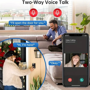 HD Wireless WiFi Visible Doorbell Camera Waterproof
