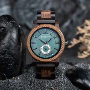 BOBO BIRD Stylish Wood Quartz Wristwatch