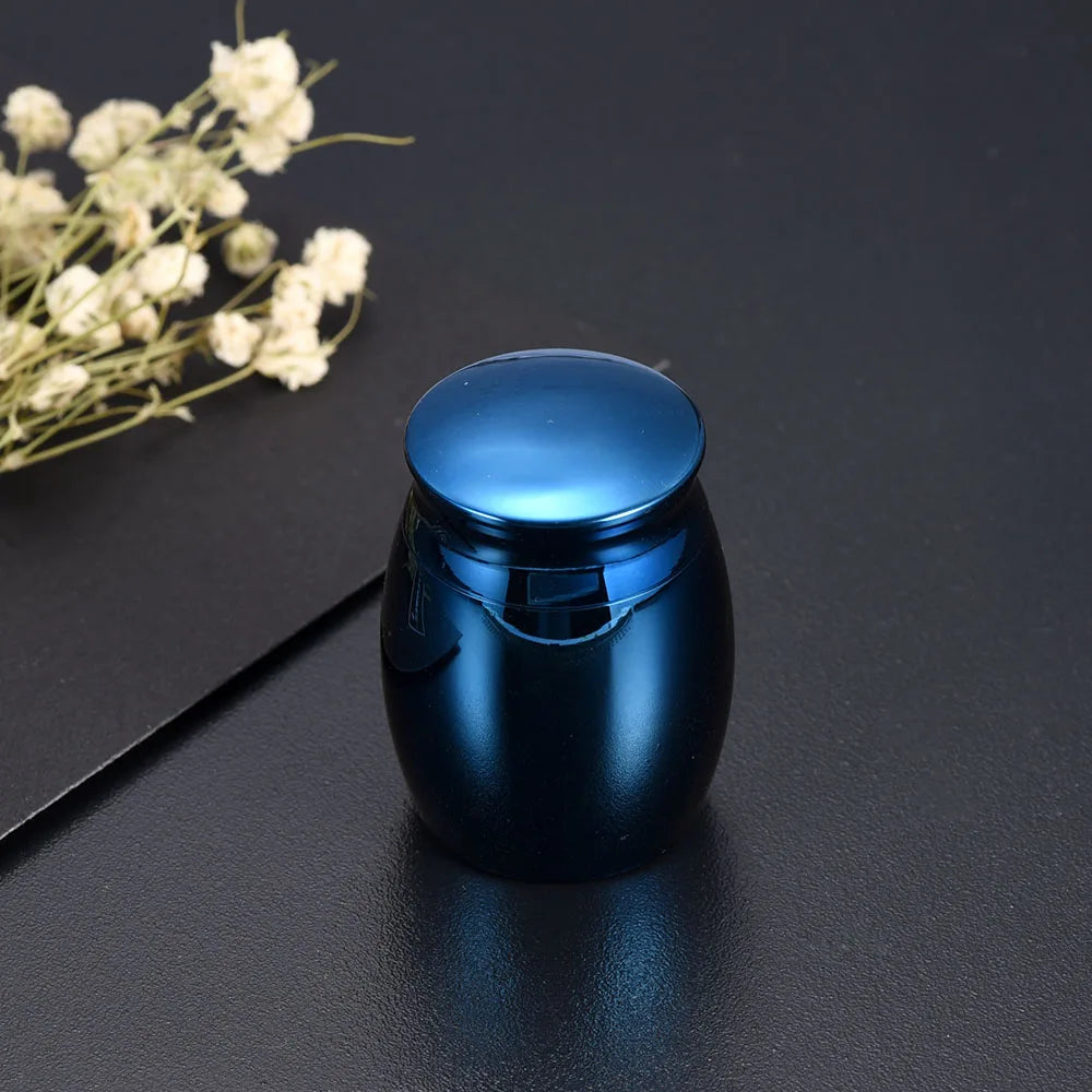 Owl Pattern Keepsake Cremation Urn
