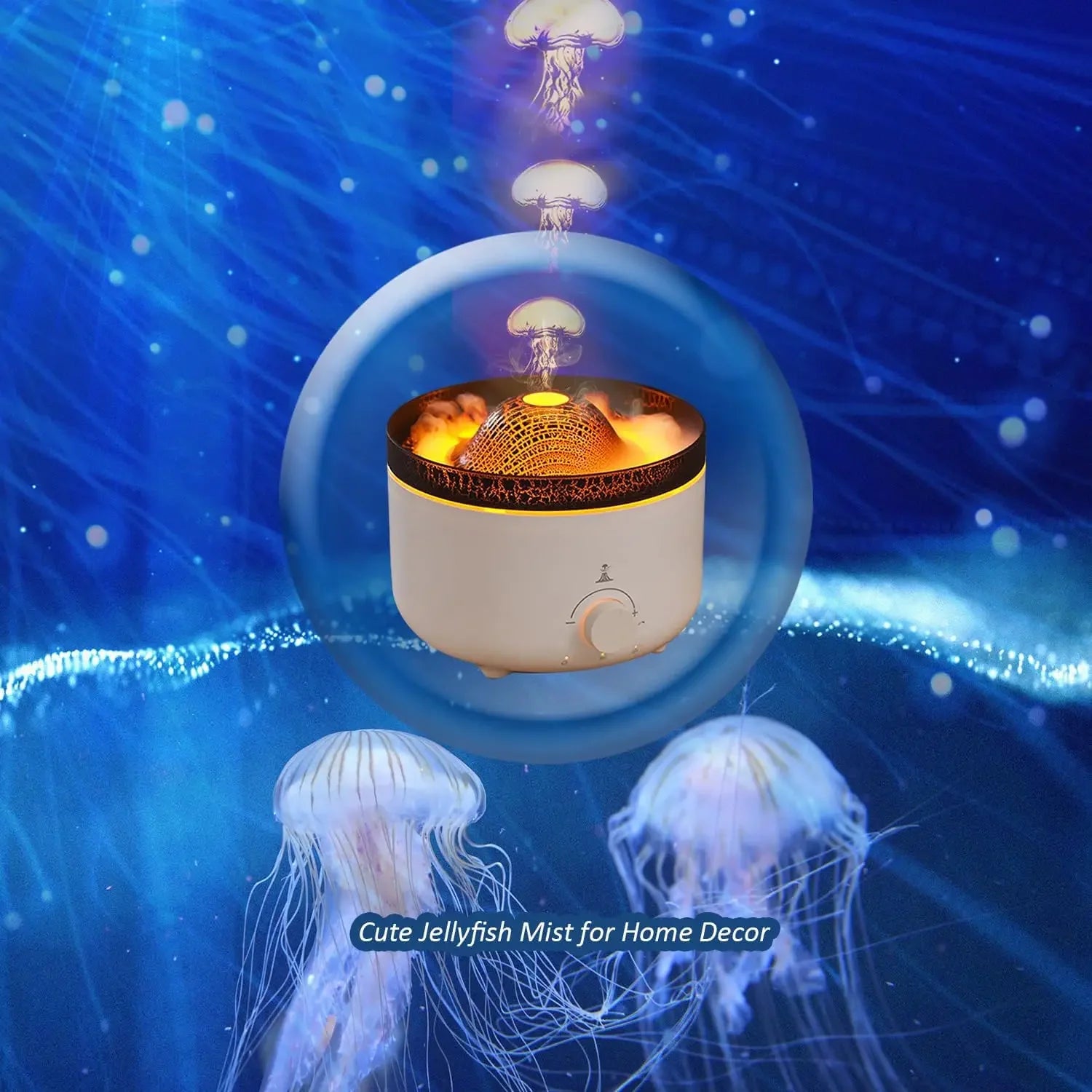 1pc-Volcano Jellyfish Aromatherapy Machine