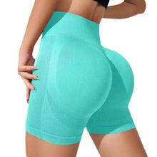 Seamless High Waist Knitted Sports Shorts