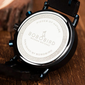 BOBO BIRD Wooden Quartz Watch